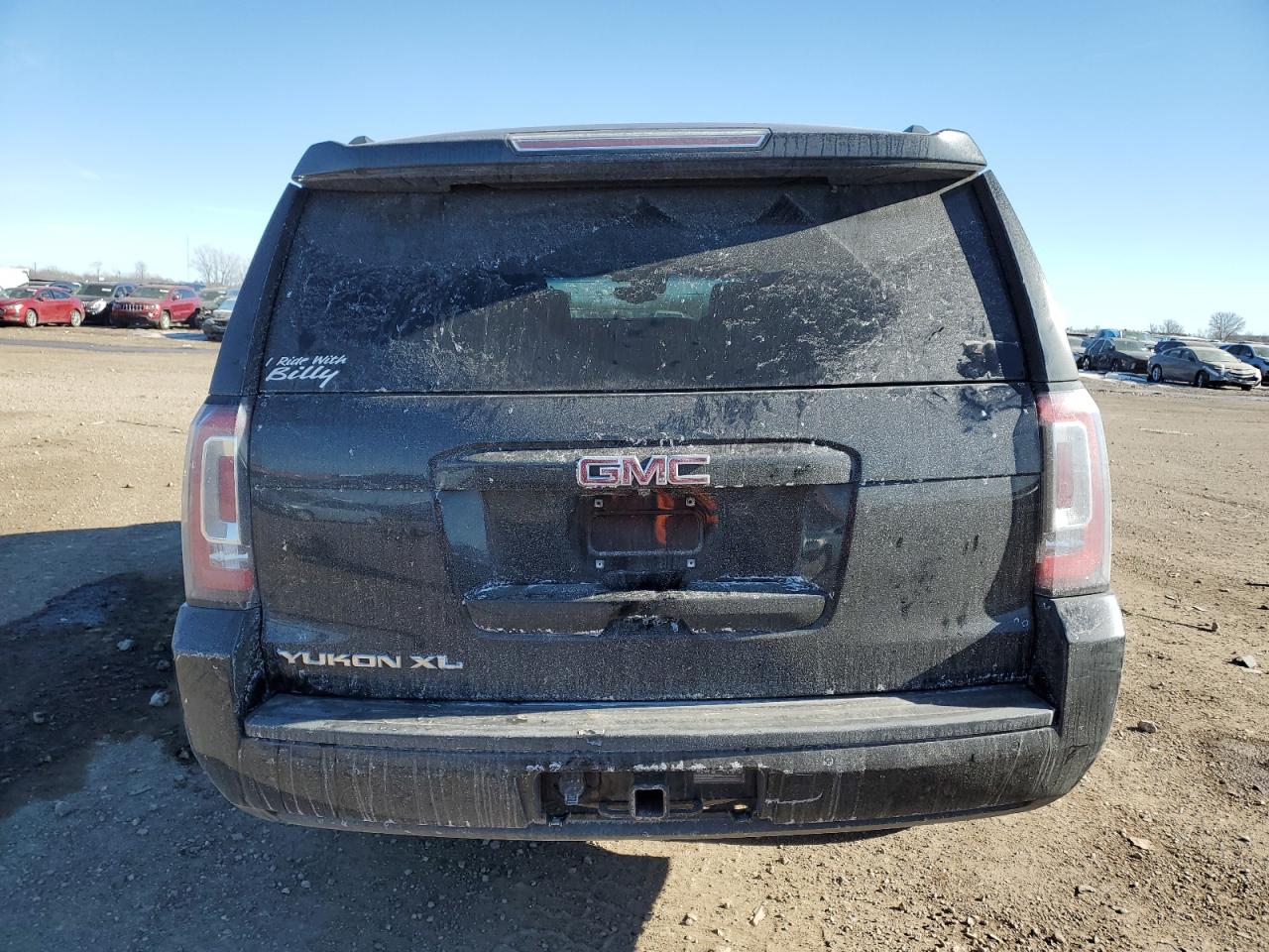 2015 GMC Yukon VIN 1GKS2HKC4FR631724 Copart auction photo, front end / side damage thumbnail 6