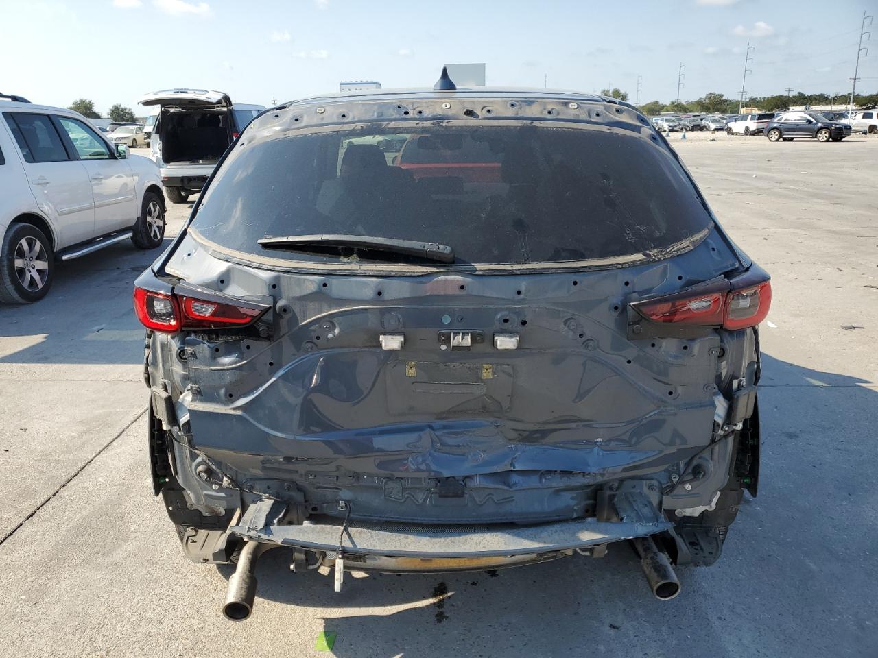 2022 Mazda CX-5 VIN JM3KFBCM3N1544812 Copart auction photo, rear end damage thumbnail 6