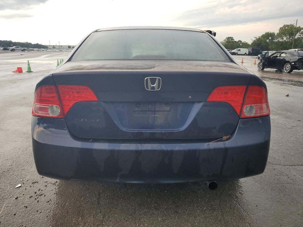 2007 Honda Civic VIN 1HGFA16587L041759 Copart auction photo, front end / side damage thumbnail 6