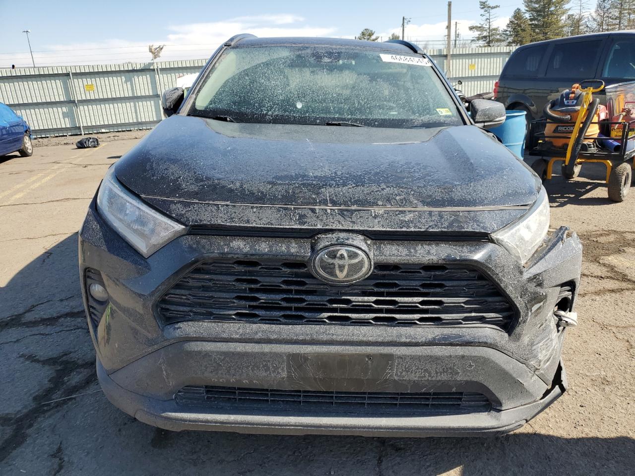 2019 Toyota RAV 4 VIN 2T3P1RFV7KW029237 Copart auction photo, rollover damage thumbnail 5