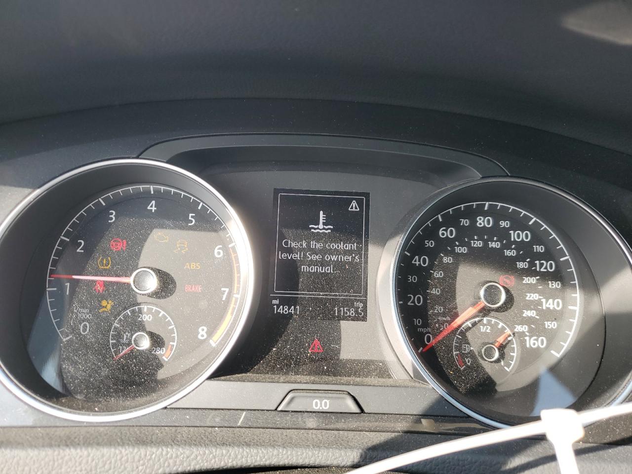 2019 Volkswagen Golf VIN 3VWG57AU4KM013650 Copart auction photo, front end damage thumbnail 9