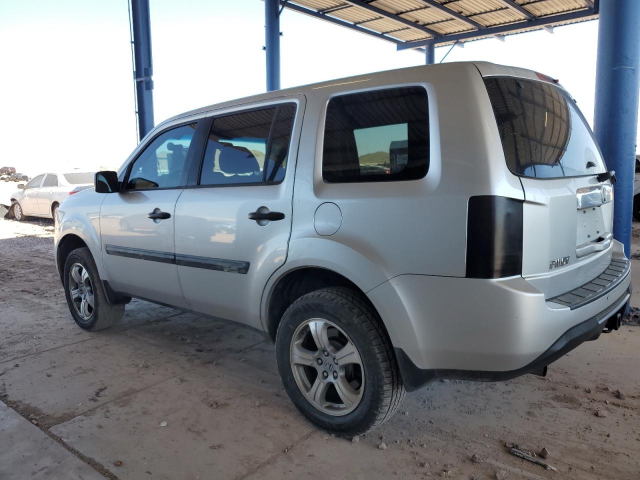 2014 Honda Pilot VIN 5FNYF4H2XEB035622 Copart auction photo, side damage thumbnail 2