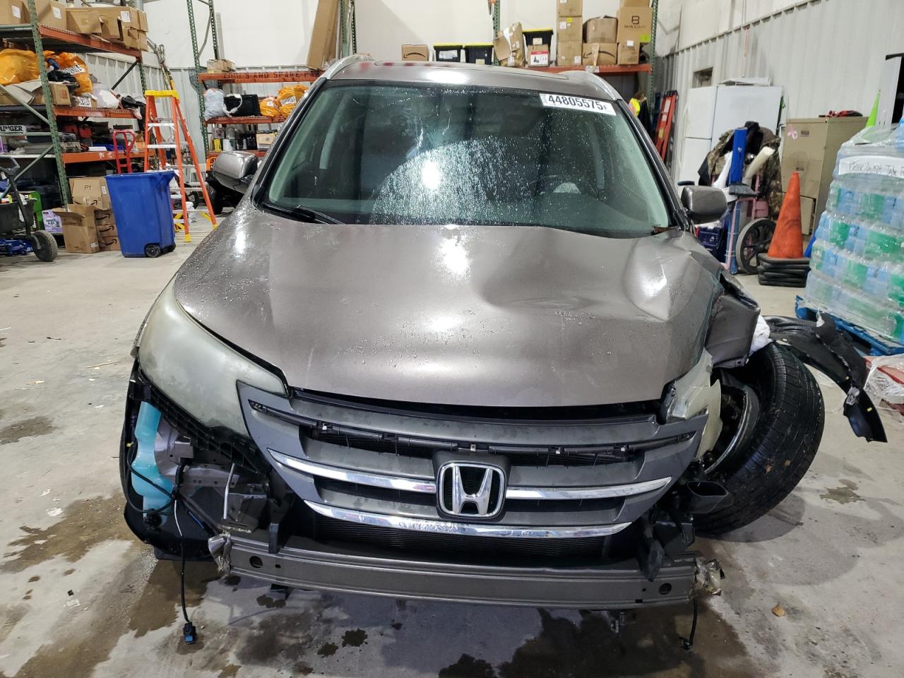 2014 Honda CR-V VIN 5J6RM3H75EL000350 Copart auction photo, front end / side damage thumbnail 5