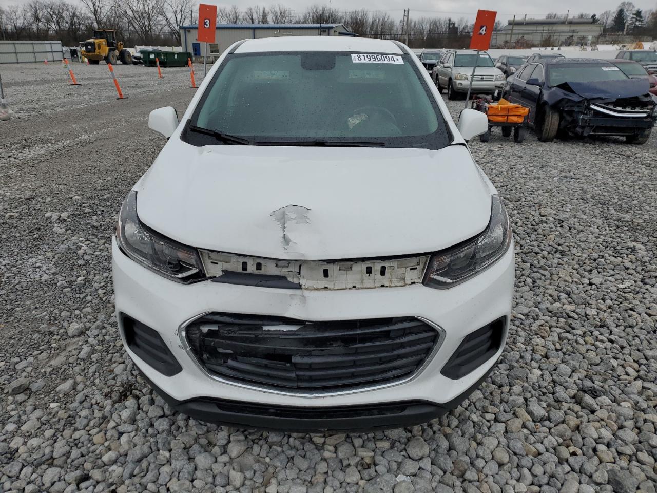 2020 Chevrolet Trax VIN KL7CJKSB2LB050831 Copart auction photo, front end damage thumbnail 5