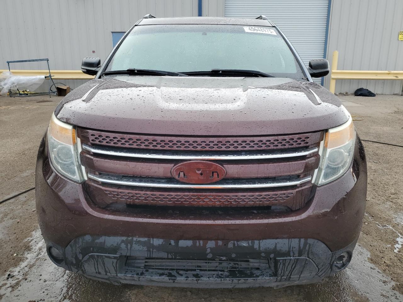 2012 Ford Explorer VIN 1FMHK8F84CGA05542 Copart auction photo, side / front end damage thumbnail 5