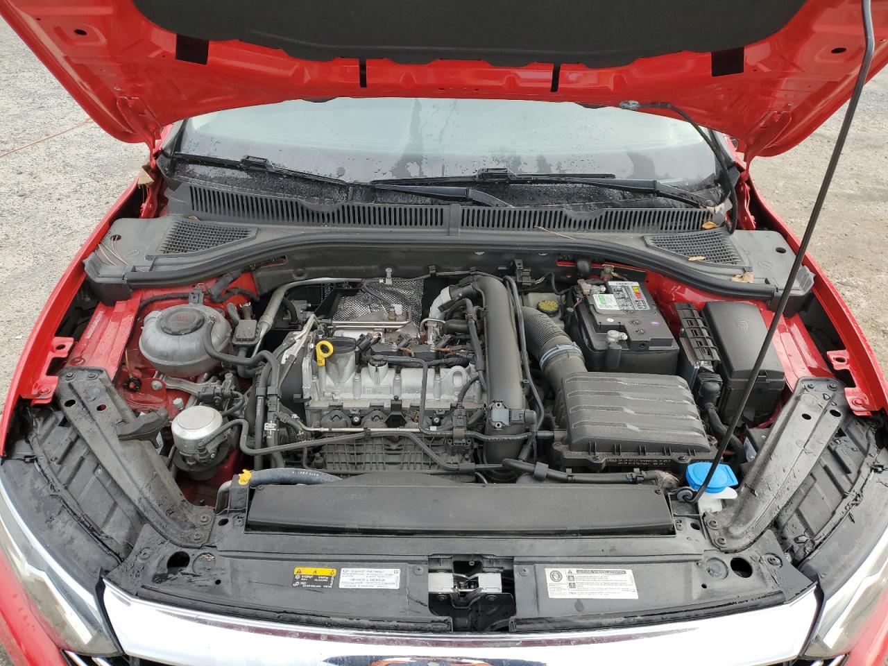 2020 Volkswagen Jetta VIN 3VWCB7BU7LM032619 Copart auction photo, rear end damage thumbnail 11