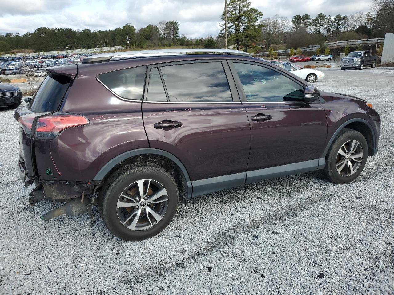 2016 Toyota RAV 4 VIN 2T3WFREV6GW268865 Copart auction photo, rear end damage thumbnail 3