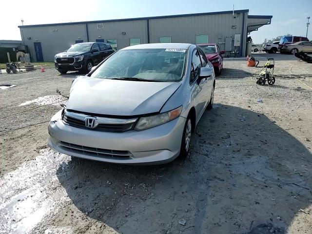 2012 Honda Civic VIN 19XFB2F53CE082224 Copart auction photo, front end damage thumbnail 13