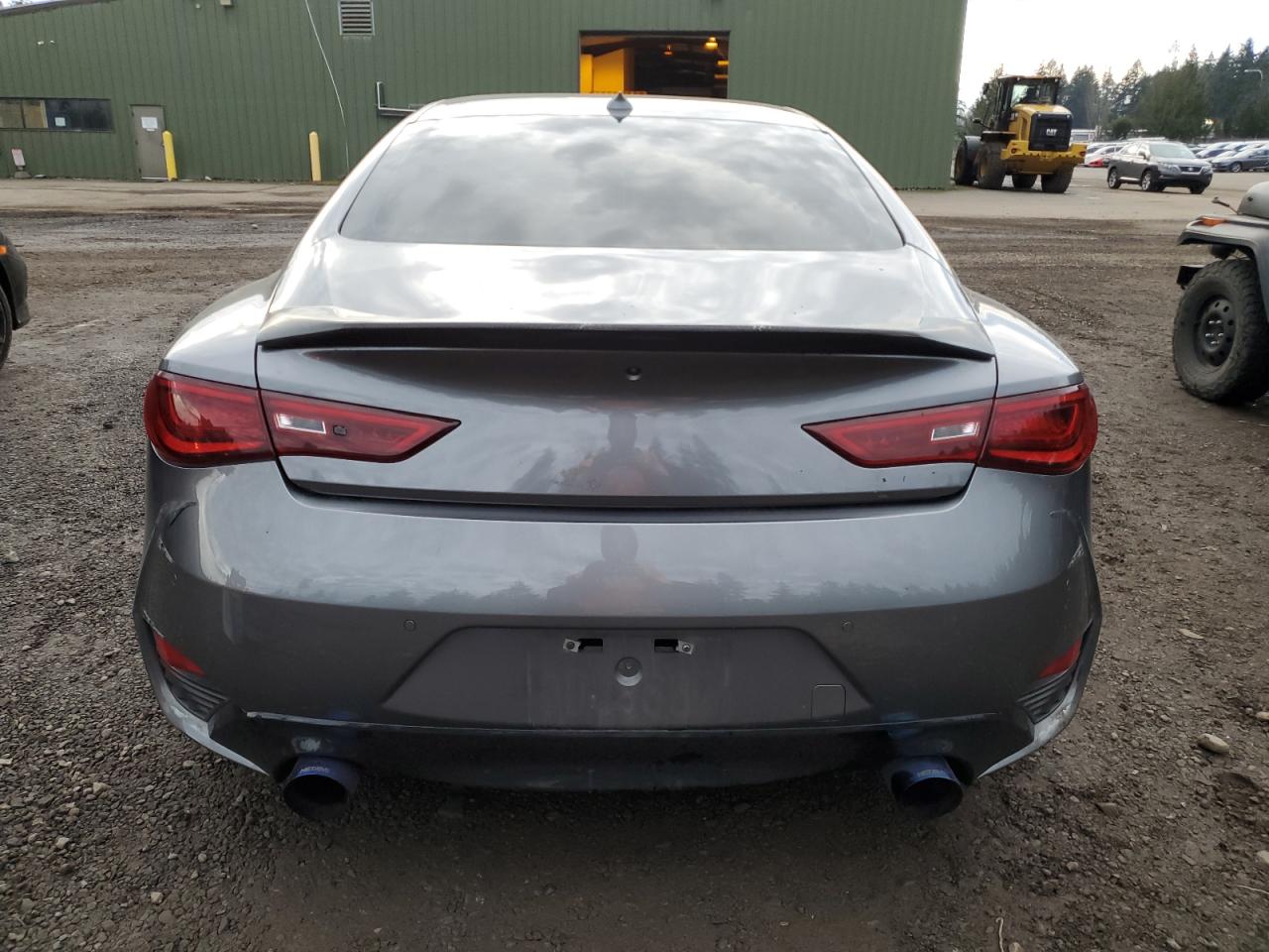 2019 Infiniti Q60 VIN JN1FV7EK8KM360212 Copart auction photo, front end / undercarriage damage thumbnail 6