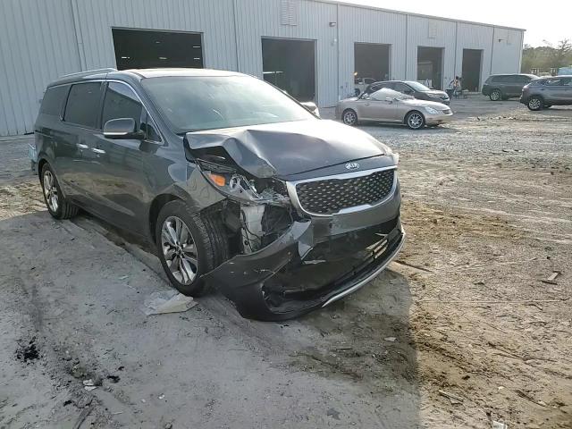 2015 KIA Sedona VIN KNDME5C1XF6020296 Copart auction photo, front end damage thumbnail 11