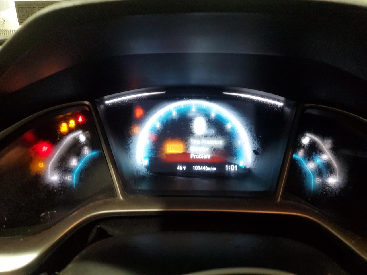 2016 Honda Civic VIN 19XFC1F35GE203542 Copart auction photo, side / rear end damage thumbnail 9