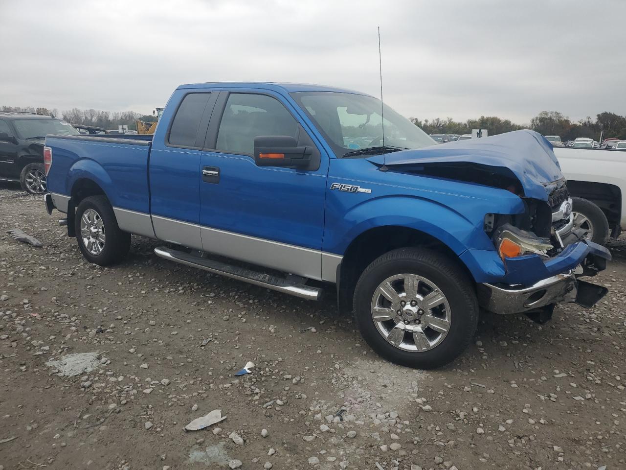 2009 Ford F-150 VIN 1FTRX128X9FA50992 Copart auction photo, front end / rear end damage thumbnail 4