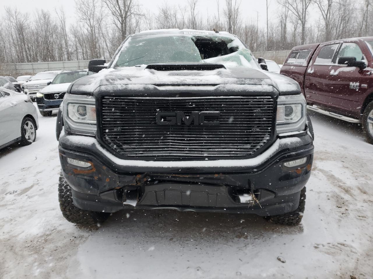 2017 GMC Sierra VIN 3GTU2NEC7HG326980 Copart auction photo, rollover damage thumbnail 5