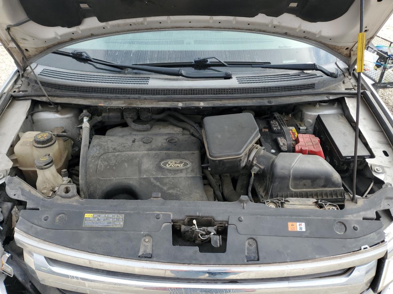 2013 Ford Edge VIN 2FMDK3GC9DBB17282 Copart auction photo, front end damage thumbnail 12