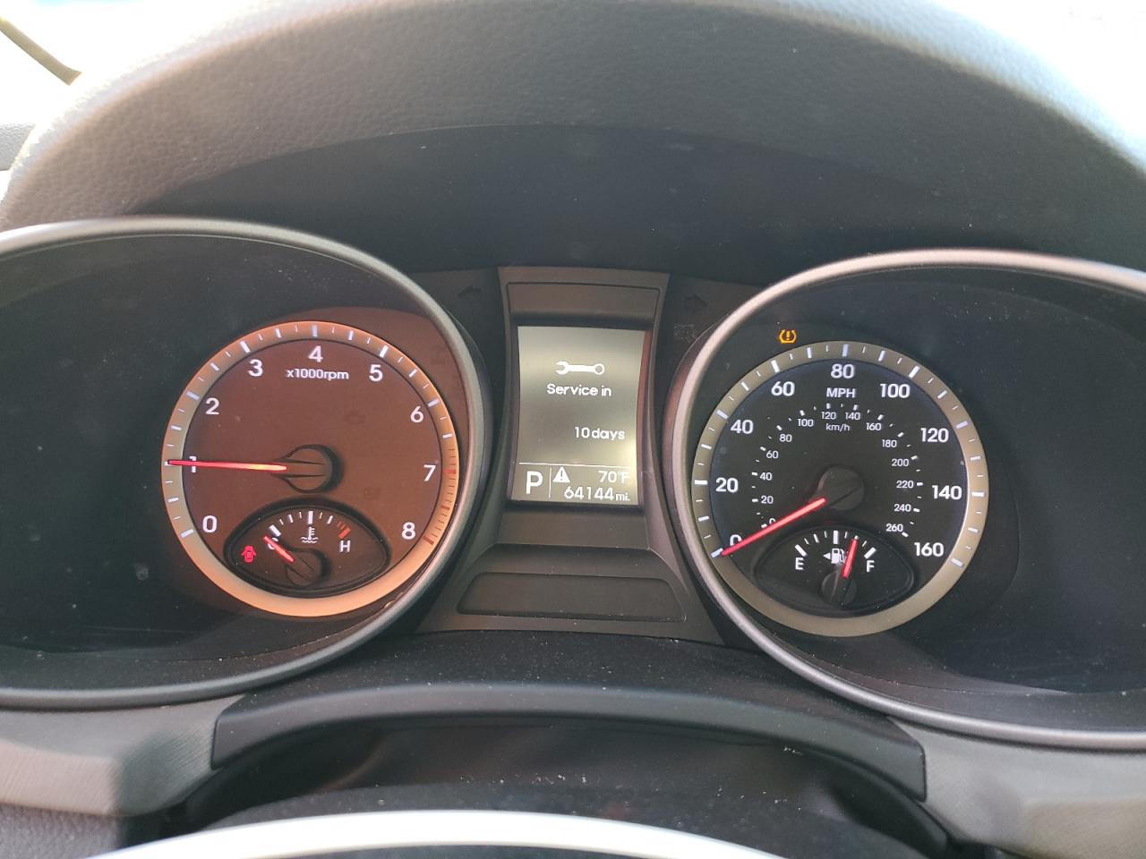 2016 Hyundai Santa Fe VIN 5XYZTDLB7GG338826 Copart auction photo, front end damage thumbnail 9