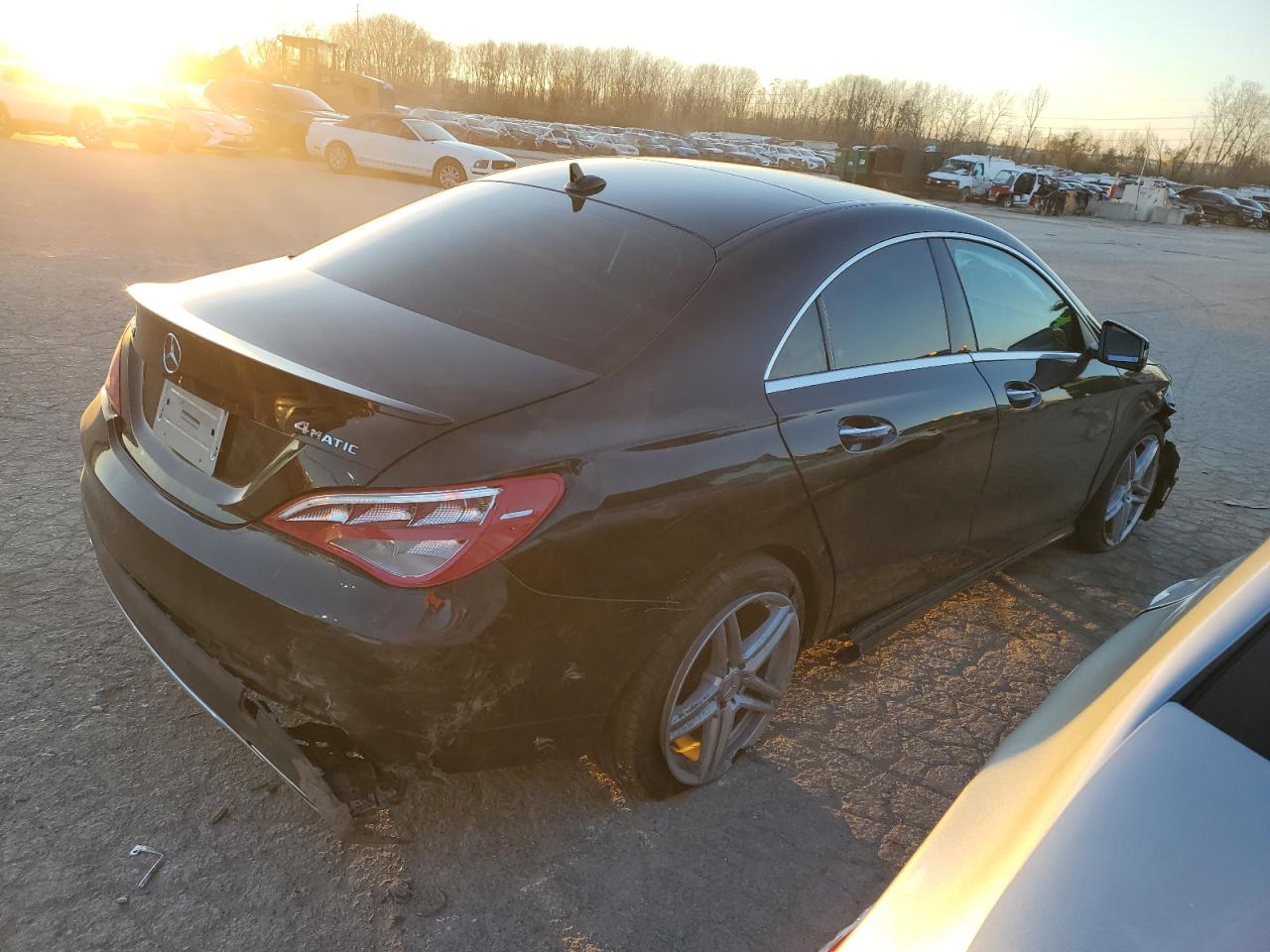 2019 Mercedes-Benz CLA-klasse VIN WDDSJ4GB8KN718850 Copart auction photo, rear end damage thumbnail 3