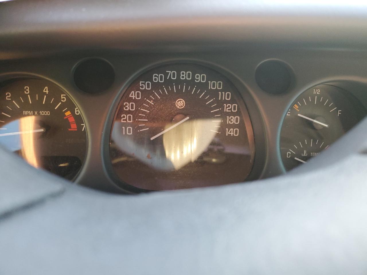 2002 Buick LeSabre VIN 1G4HP54K424137070 Copart auction photo, burn damage thumbnail 9