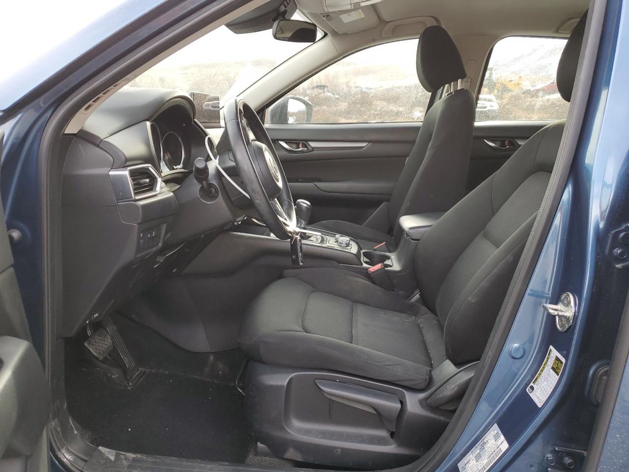 2022 Mazda CX-5 VIN JM3KFBAM0N1553096 Copart auction photo, front end damage thumbnail 7