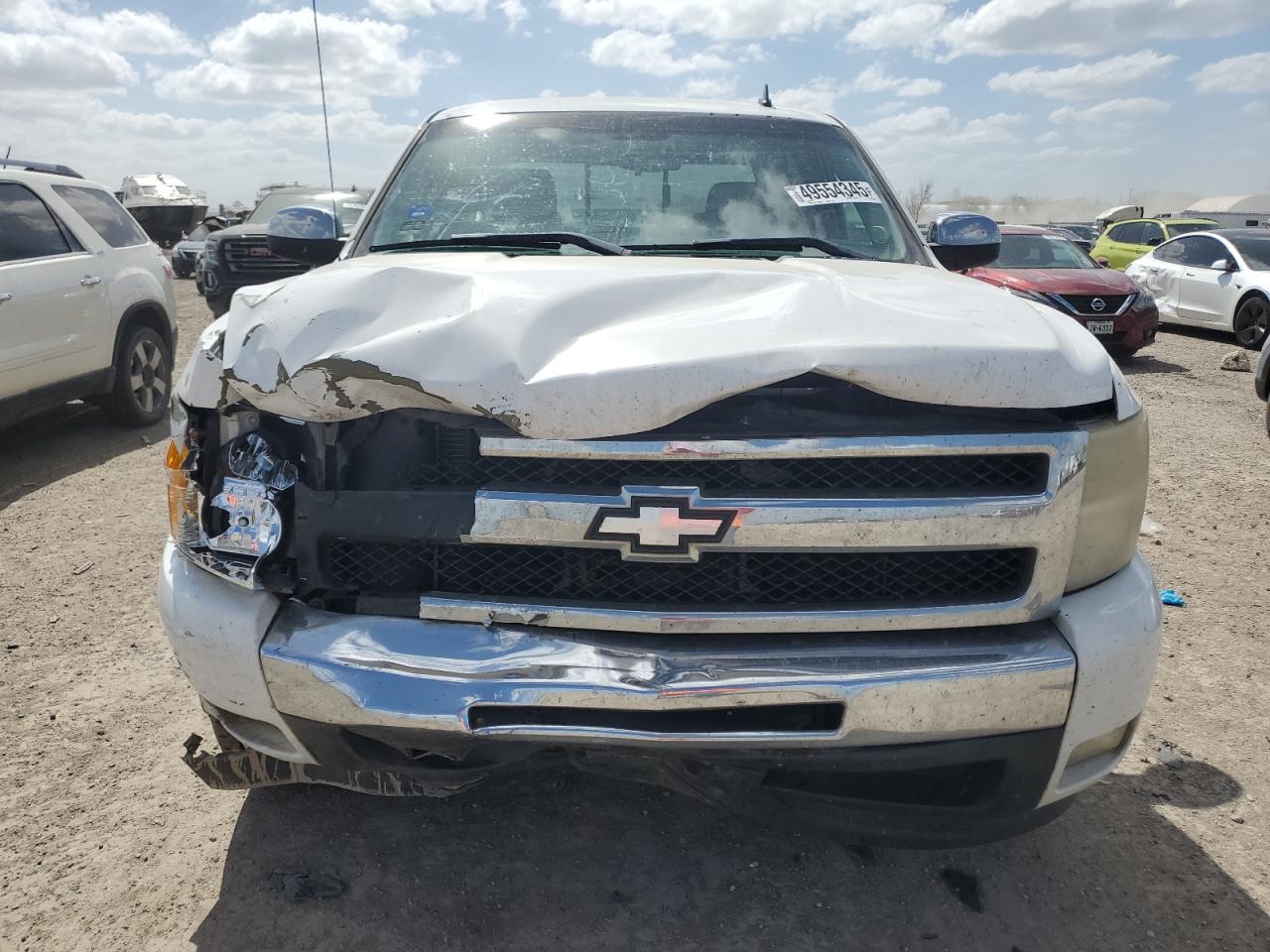 2011 Chevrolet Silverado VIN 3GCPCSE04BG249295 Copart auction photo, front end damage thumbnail 5
