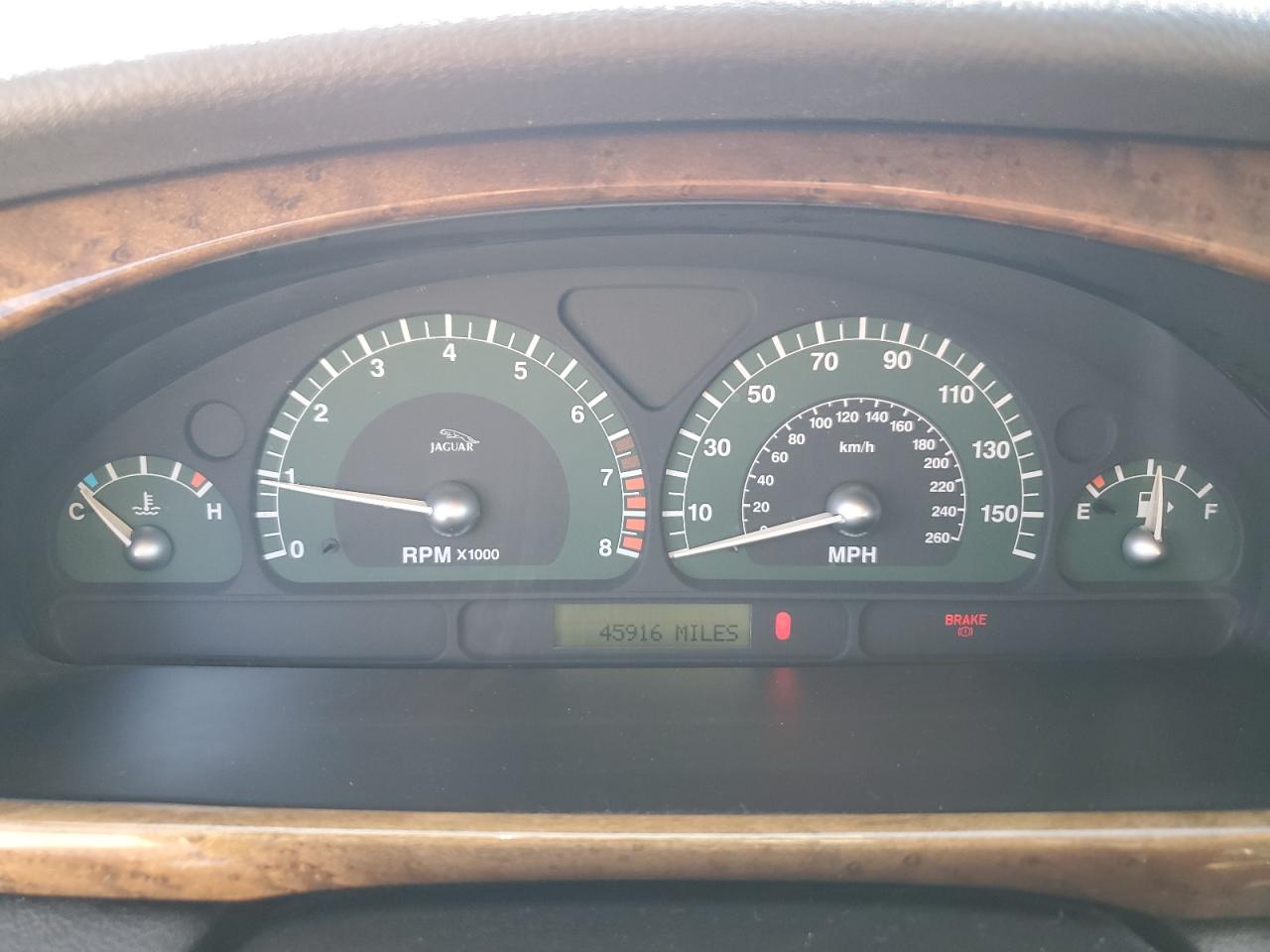 2003 Jaguar S-Type VIN SAJEA01U73HM89587 Copart auction photo, rear end / minor dent/scratches damage thumbnail 9