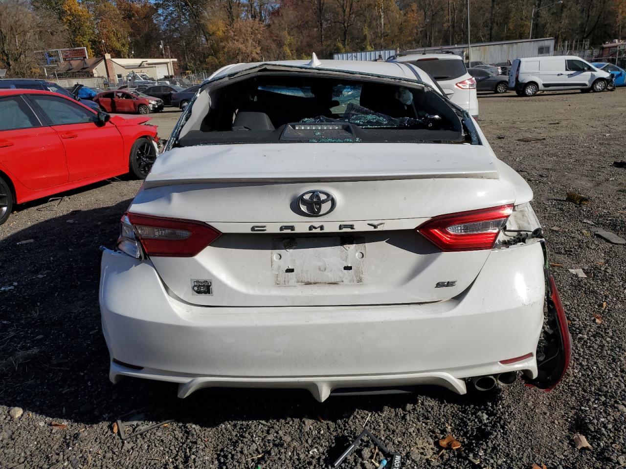 2019 Toyota Camry VIN 4T1B11HK4KU739736 Copart auction photo, all over damage thumbnail 6