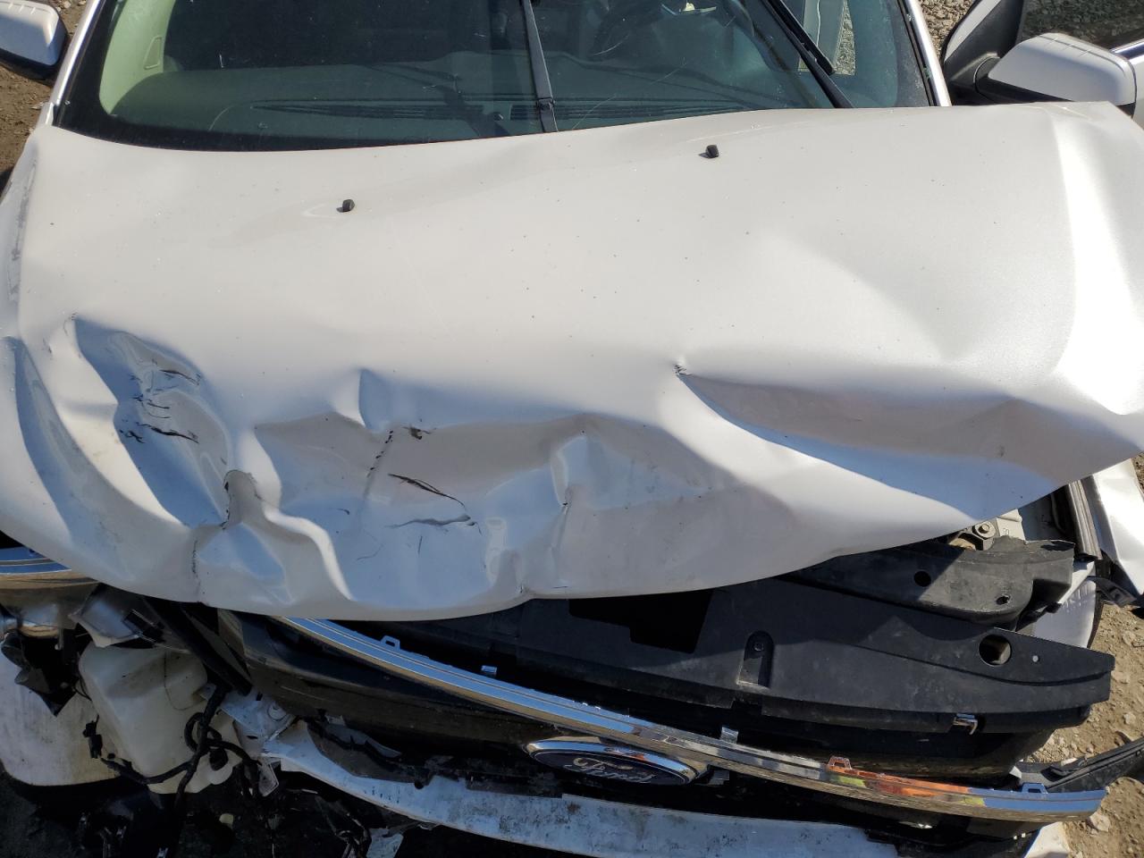 2013 Ford Edge VIN 2FMDK4AK2DBC11106 Copart auction photo, front end / side damage thumbnail 11
