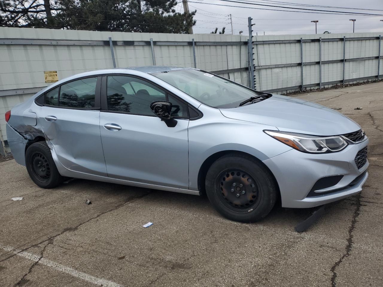 2018 Chevrolet Cruze VIN 1G1BC5SM9J7209896 Copart auction photo, rear end / side damage thumbnail 4