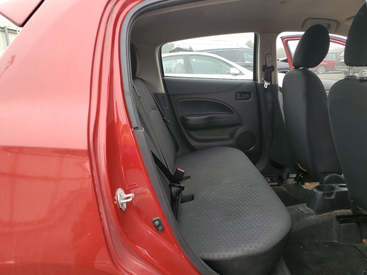 2014 Mitsubishi Mirage VIN ML32A3HJ9EH019016 Copart auction photo, side / front end damage thumbnail 10