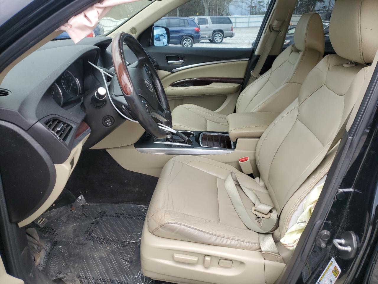 2014 Acura MDX VIN 5FRYD4H43EB001673 Copart auction photo, all over damage thumbnail 7