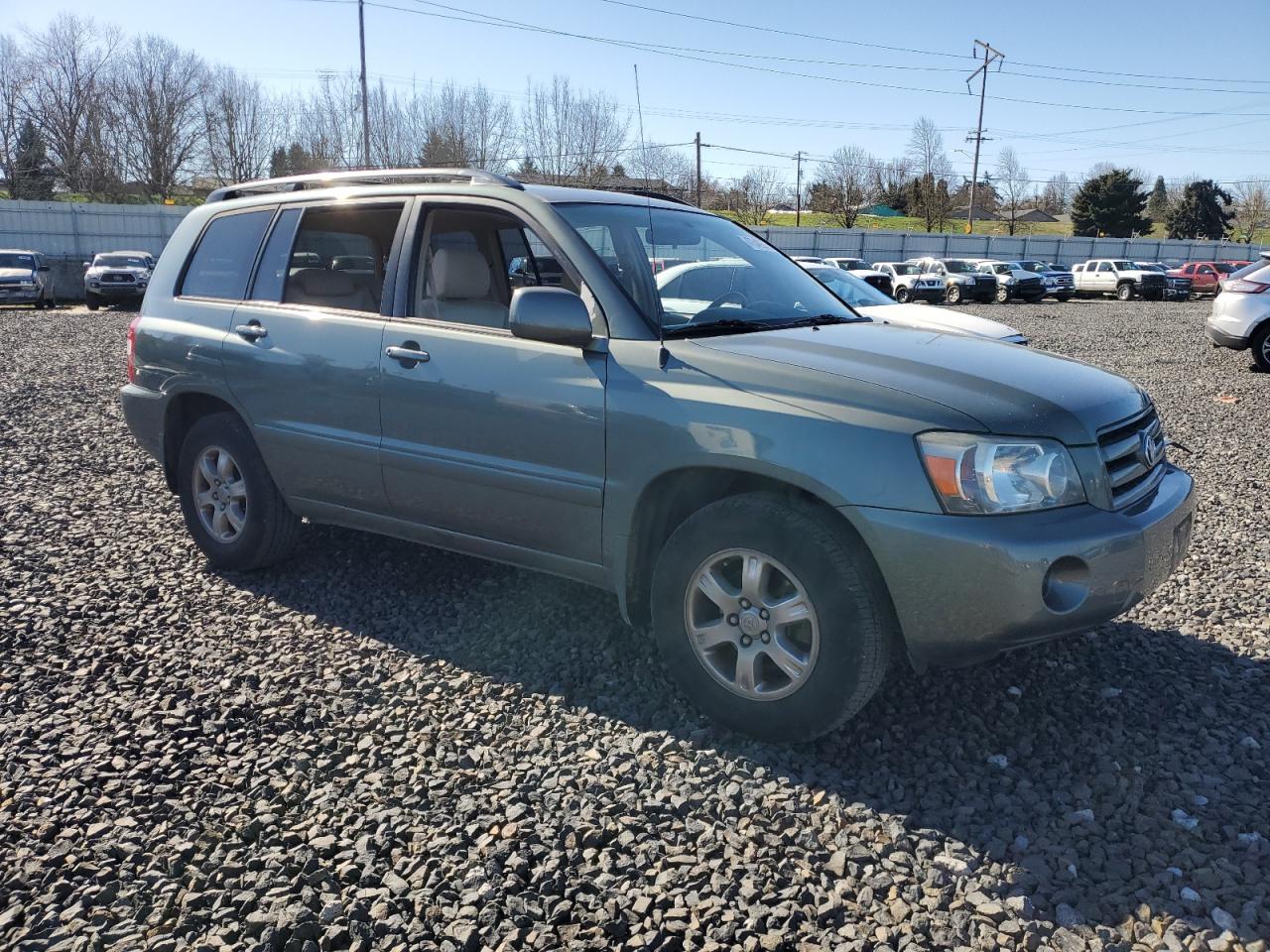 2005 Toyota Highlander VIN JTEDP21A050088504 Copart auction photo, front end damage thumbnail 4