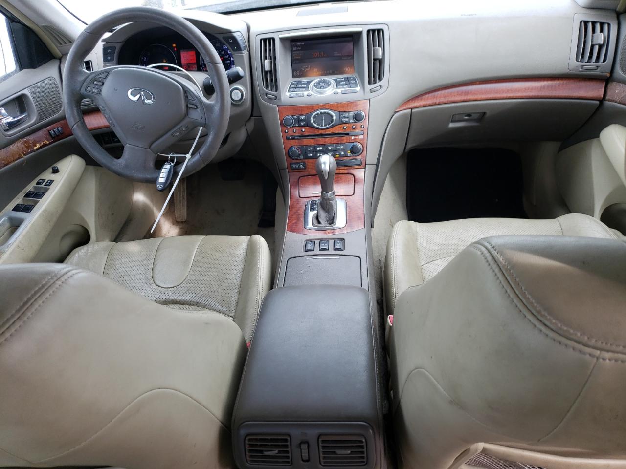 2007 Infiniti G VIN JNKBV61F77M824594 Copart auction photo, side / hail damage thumbnail 8