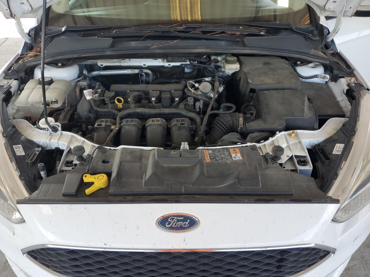 2017 Ford Focus VIN 1FADP3K24HL317101 Copart auction photo, rear end damage thumbnail 11