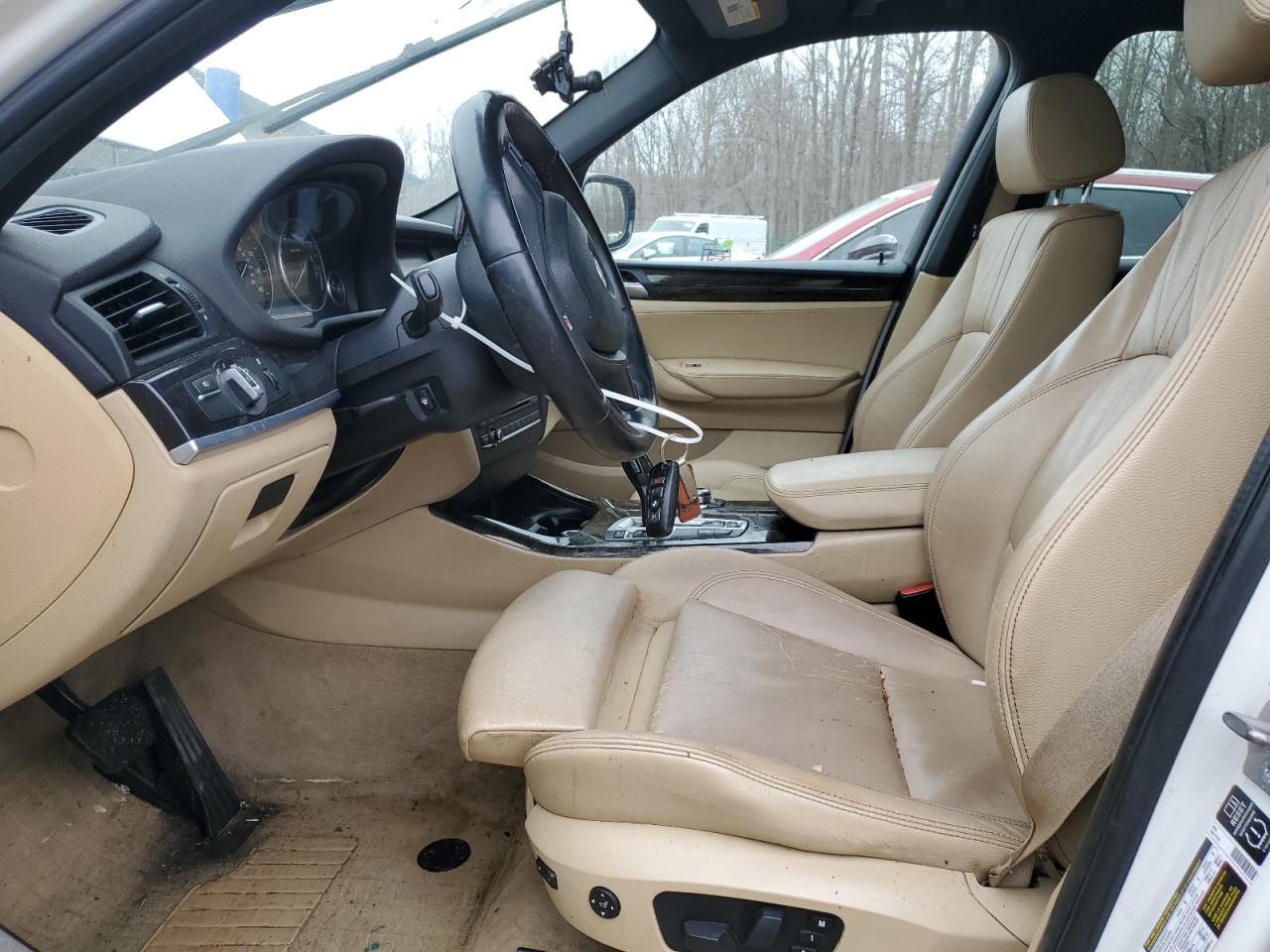 2014 BMW X3 VIN 5UXWX9C50E0D34149 Copart auction photo, rear end damage thumbnail 7