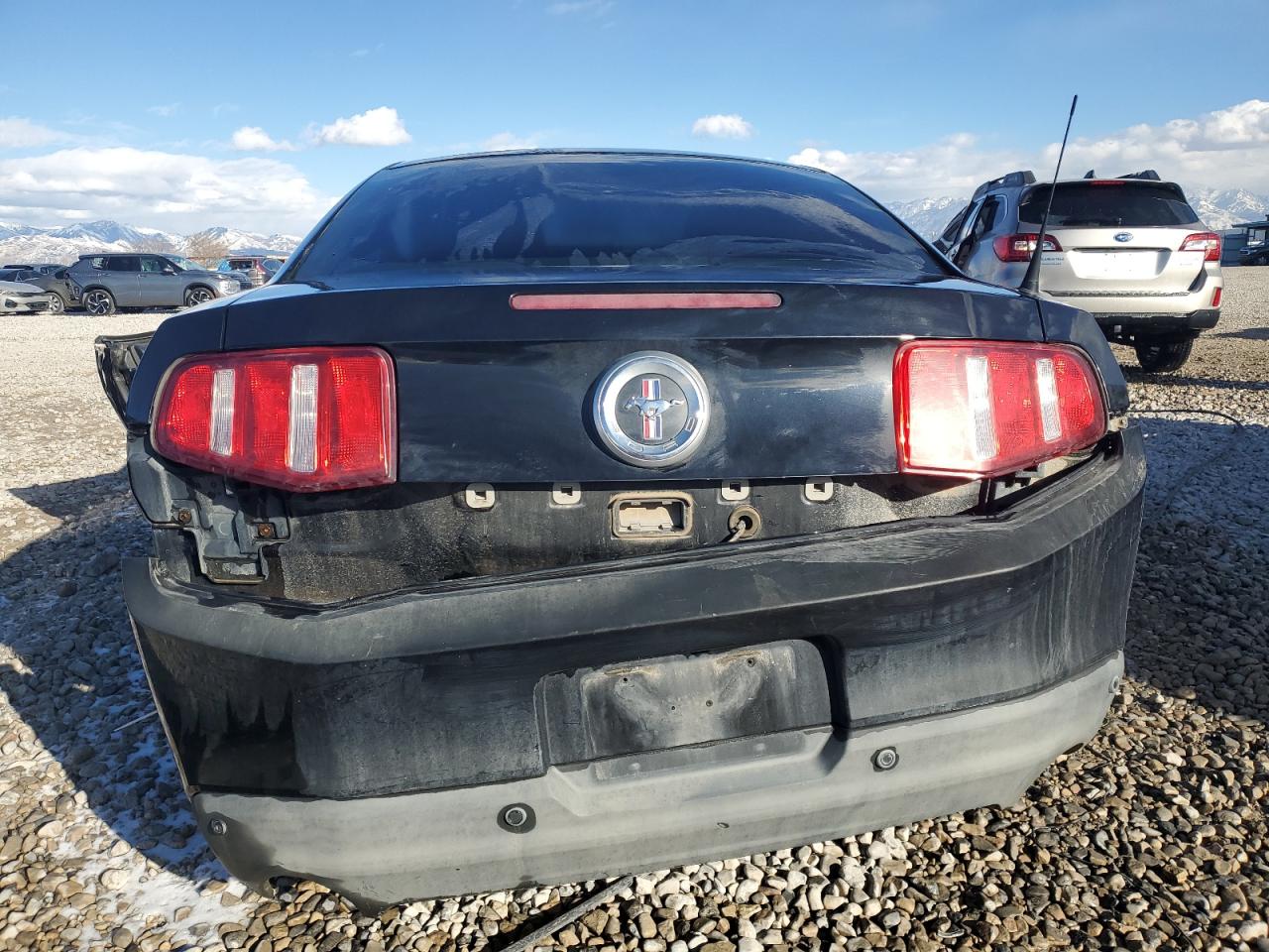 2012 Ford Mustang VIN 1ZVBP8AM5C5232196 Copart auction photo, side / rear end damage thumbnail 6