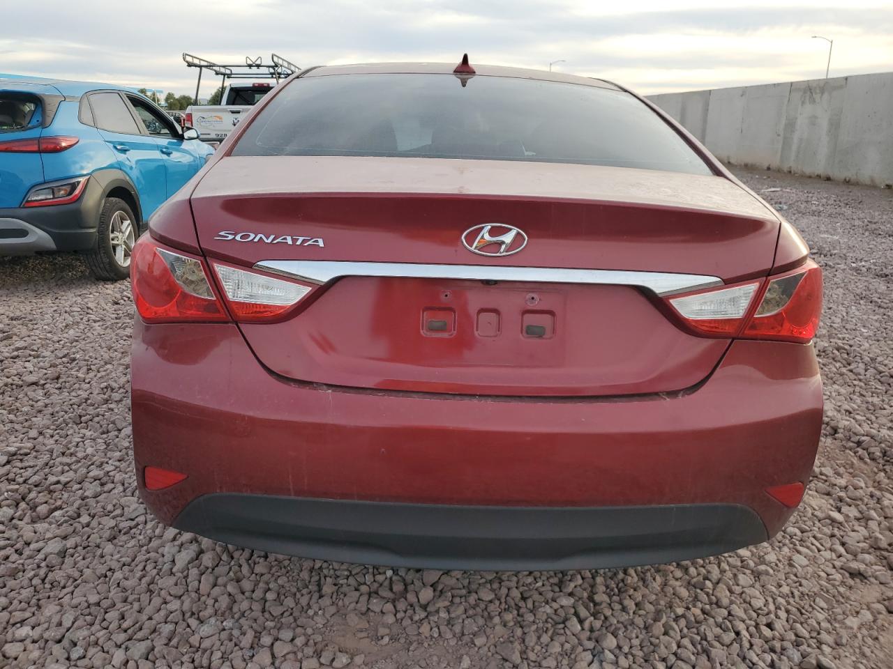 2014 Hyundai Sonata VIN 5NPEB4AC2EH948006 Copart auction photo, front end damage thumbnail 6