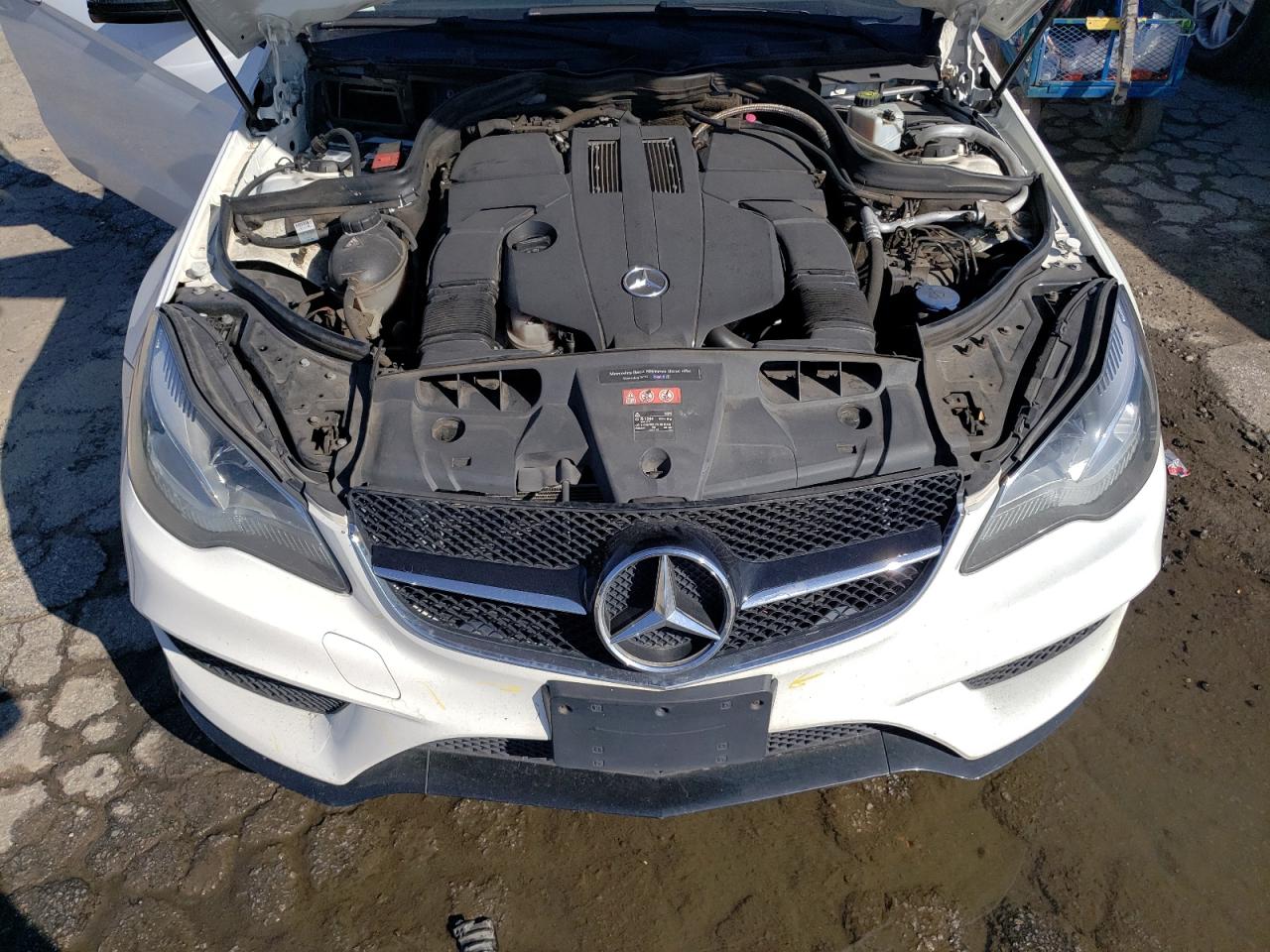 2017 Mercedes-Benz E-klasse VIN WDDKJ6HB8HF361697 Copart auction photo, front end / side damage thumbnail 11