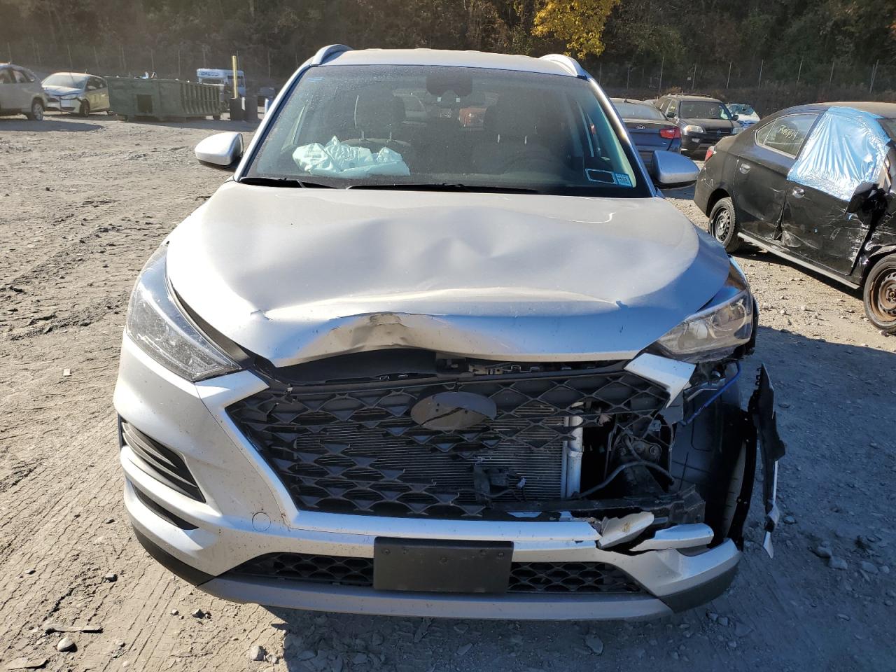 2021 Hyundai Tucson VIN KM8J3CAL7MU315460 Copart auction photo, front end / minor dent/scratches damage thumbnail 5