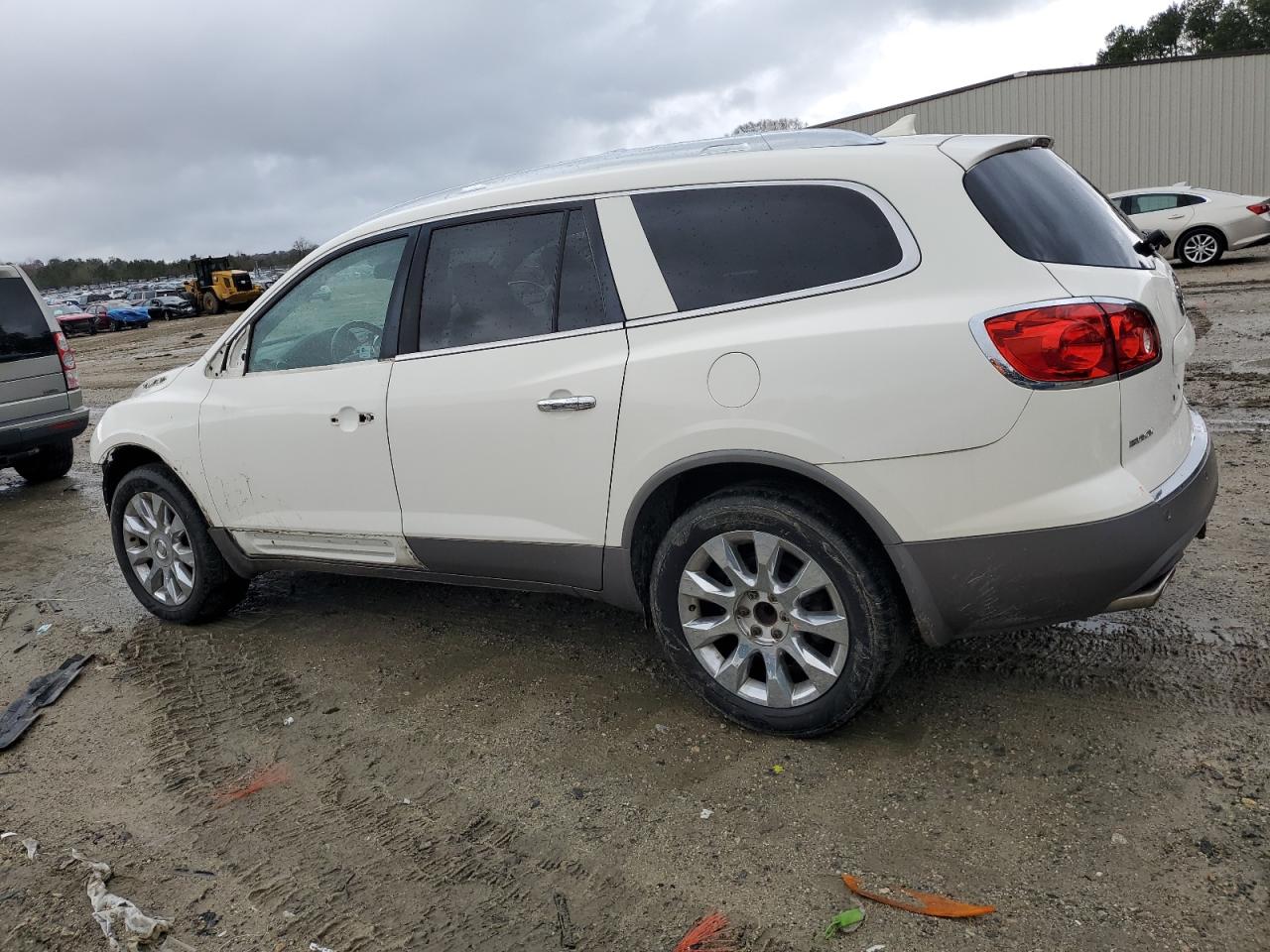 2011 Buick Enclave VIN 5GAKRCED6BJ121707 Copart auction photo, front end / minor dent/scratches damage thumbnail 2