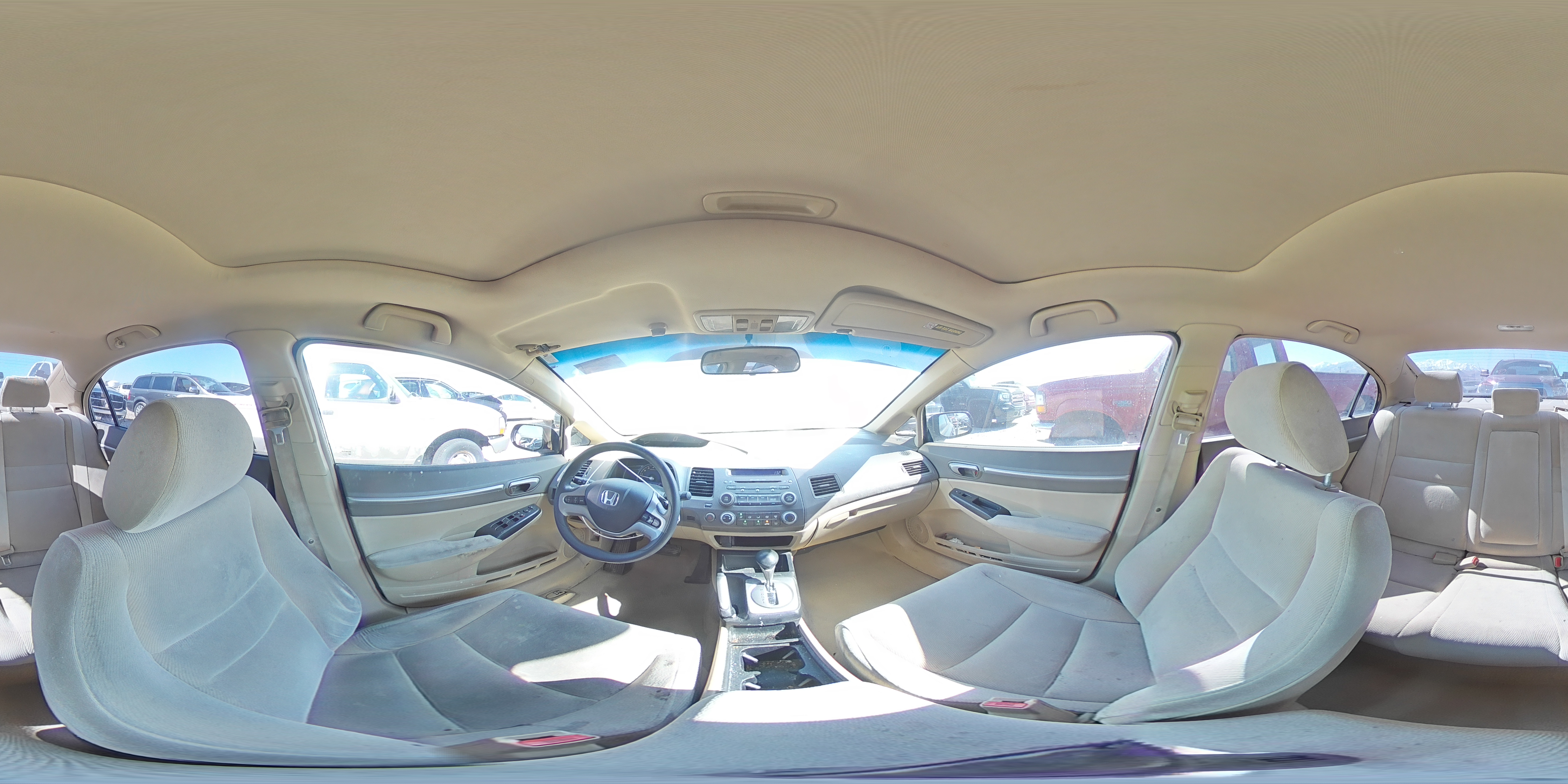 2006 Honda Civic VIN 1HGFA16816L083456 Copart auction photo, rear end / side damage thumbnail 13