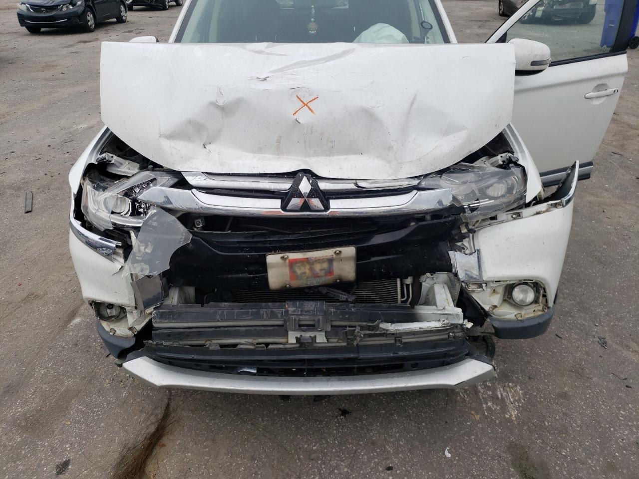 2016 Mitsubishi Outlander VIN JA4AZ3A37GZ003269 Copart auction photo, front end / rear end damage thumbnail 12
