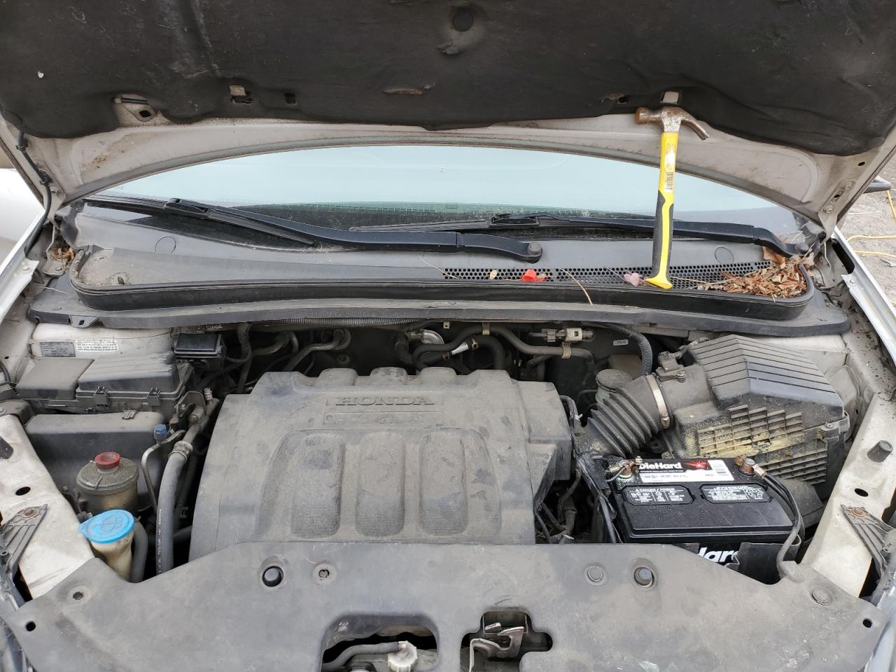 2008 Honda Odyssey VIN 5FNRL38438B090832 Copart auction photo, front end / side damage thumbnail 12
