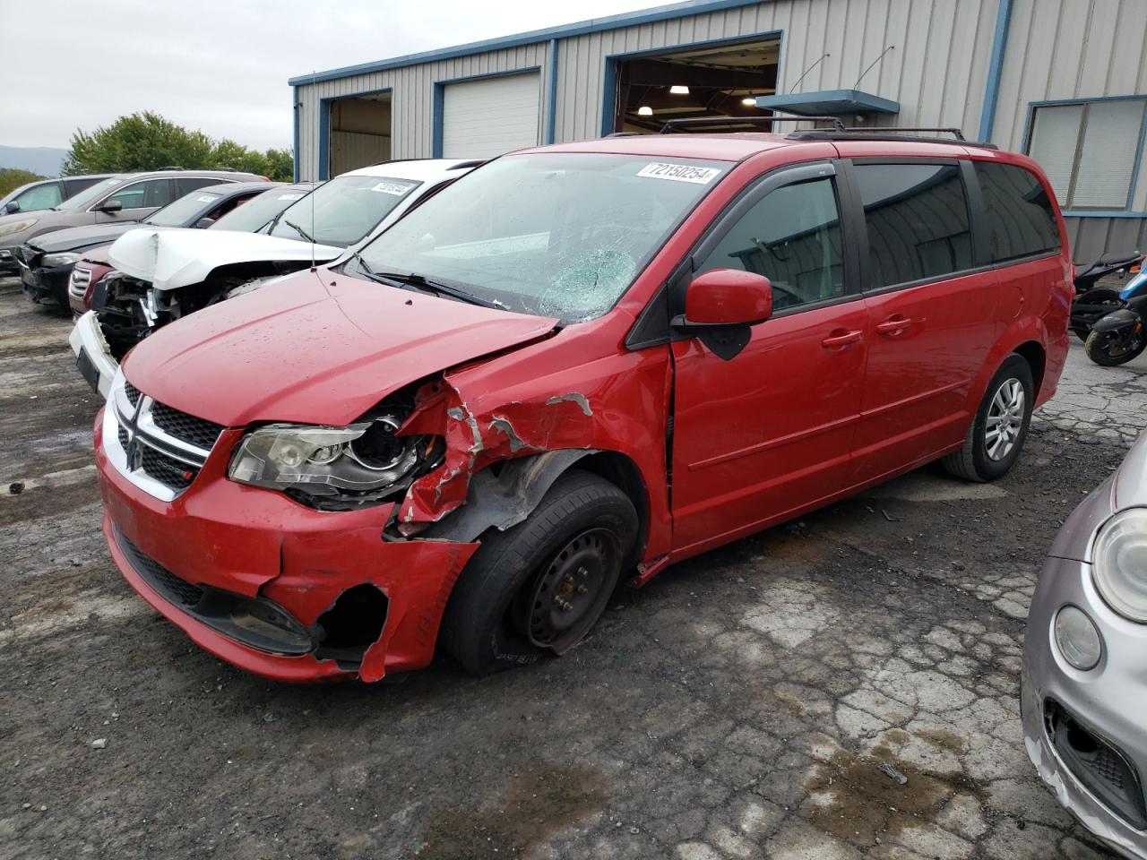2012 Dodge Caravan VIN 2C4RDGCG2CR395984