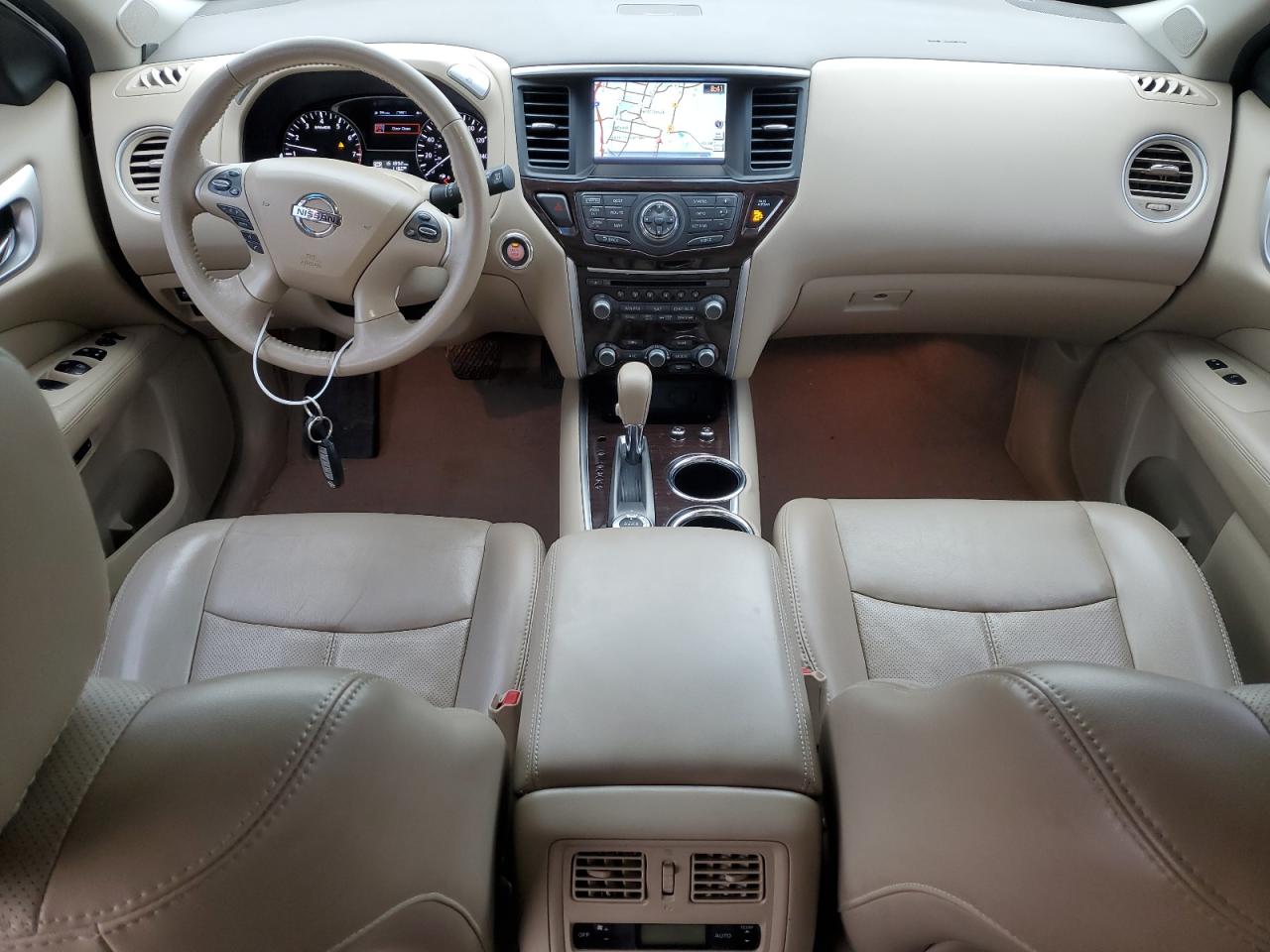 2014 Nissan Pathfinder VIN 5N1AR2MM0EC704624 Copart auction photo, front end damage thumbnail 8