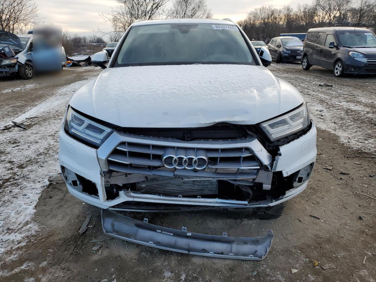 2018 Audi Q5 VIN WA1BNAFYXJ2195943 Copart auction photo, front end damage thumbnail 5
