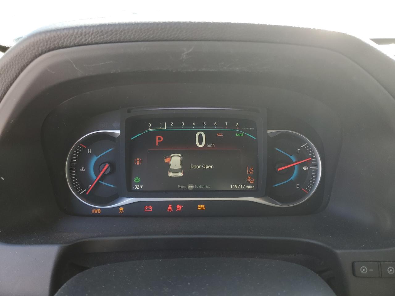 2019 Honda Pilot VIN 5FNYF6H53KB007128 Copart auction photo, front end / mechanical damage thumbnail 9