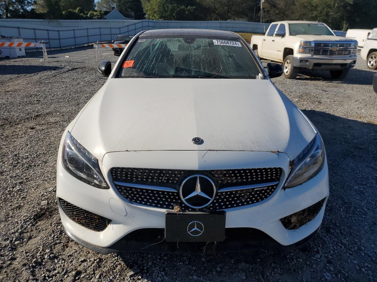 2018 Mercedes-Benz C-klasse VIN 55SWF6EB3JU267205 Copart auction photo, water/flood damage thumbnail 4