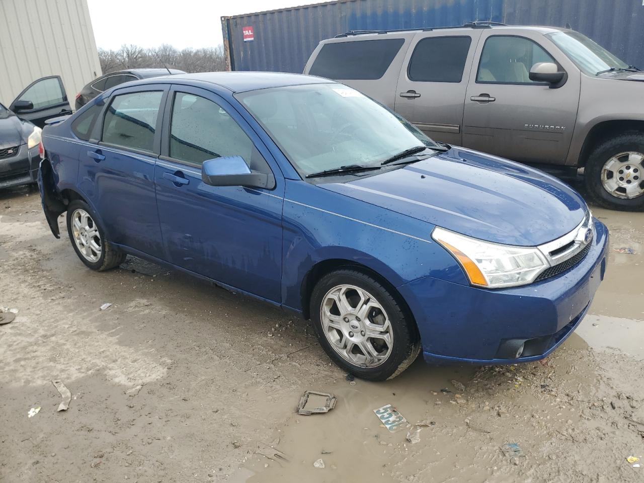 2009 Ford Focus VIN 1FAHP36NX9W238263 Copart auction photo, rear end damage thumbnail 4