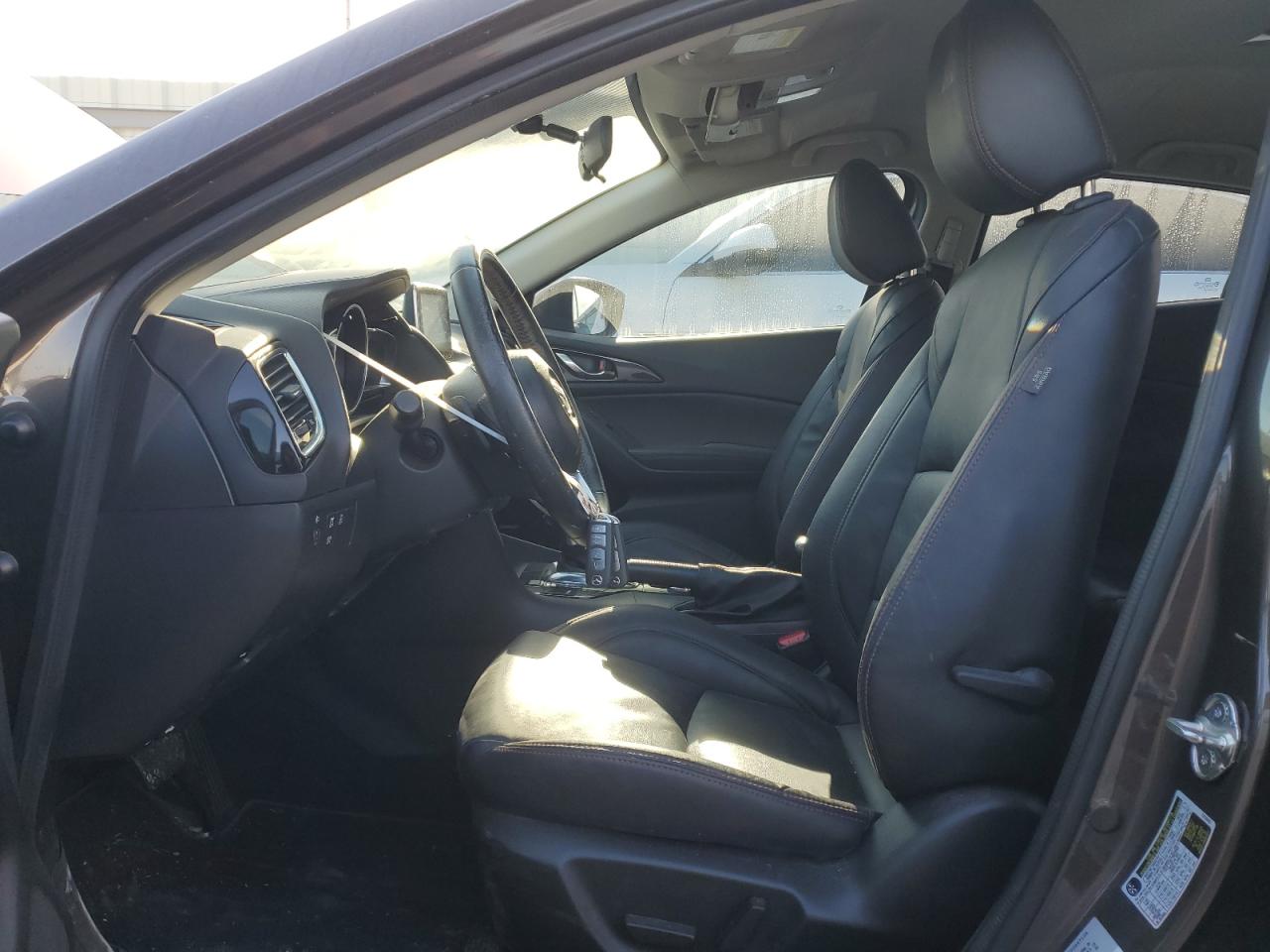 2014 Mazda 3 VIN JM1BM1V34E1209913 Copart auction photo, front end damage thumbnail 7