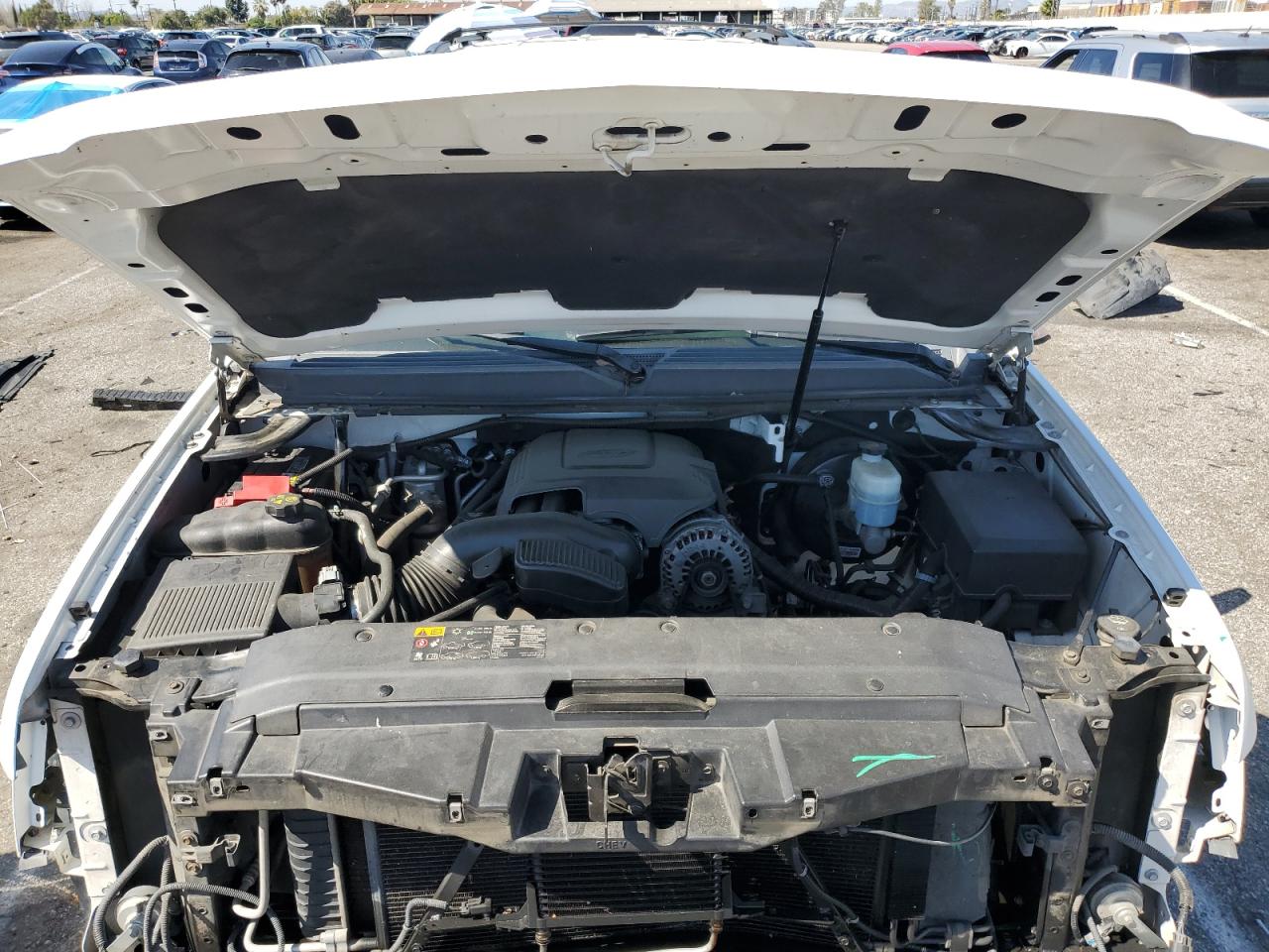 2011 Chevrolet Tahoe VIN 1GNSKAE09BR378941 Copart auction photo, front end / undercarriage damage thumbnail 12
