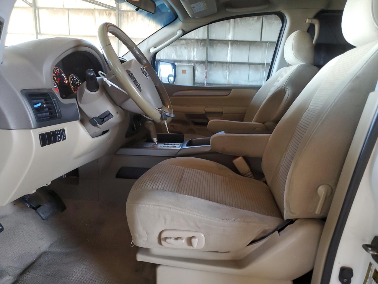 2008 Nissan Armada VIN 5N1AA08DX8N631549 Copart auction photo, front end damage thumbnail 7